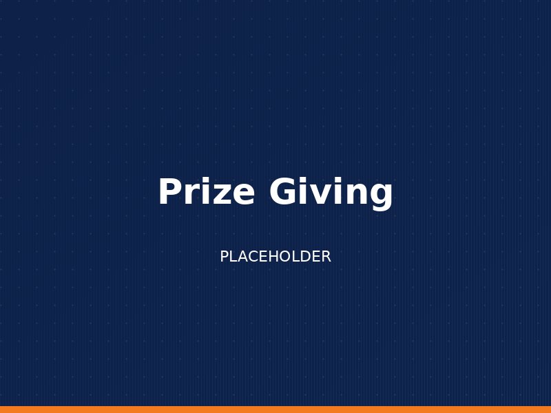 Prize Giving
